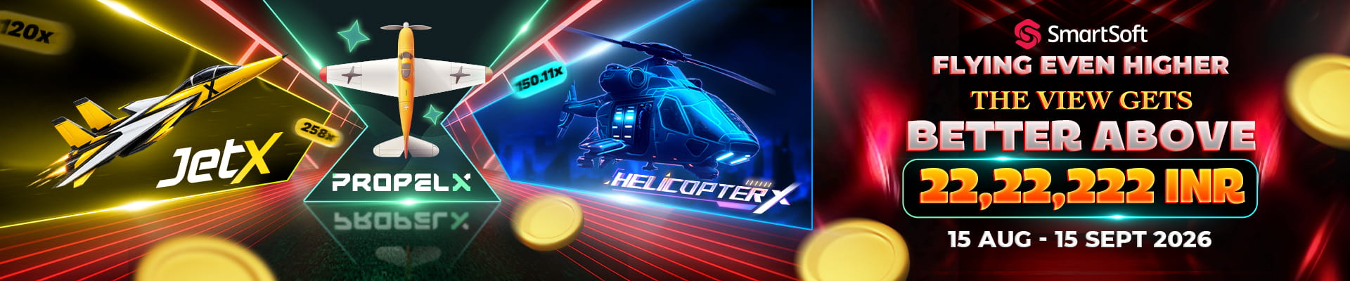 JetX crash-style game